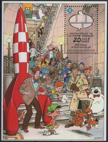 [15.032] Belgium 2009 comics good sheet VF MNH. Face value : 3,17 €