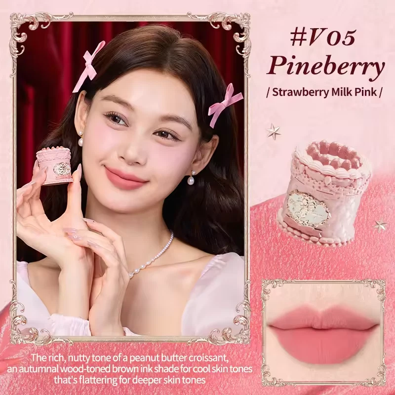 Cake Lip Mud Cream - V05 Pineberry