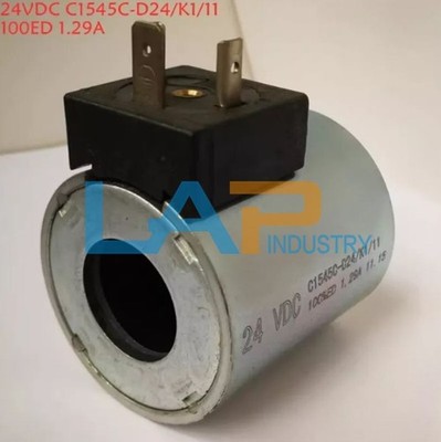 1PC New For Electromagnetic valve coil C1545C-D24/K1/11 24VDC 1.29A