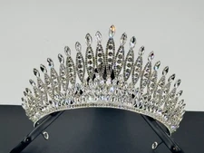 Luxury Crystal Crown Accessories Tiara Bridal Rhinestone Hair Jewelry