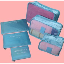 Travel Packing Cubes Set Luggage Organizer Compression Bags 5 Piece