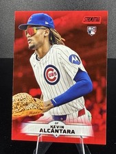 Topps 2025 Stadium Club Red Foil Rookie Kevin Alcantara #91 Cubs Baseball