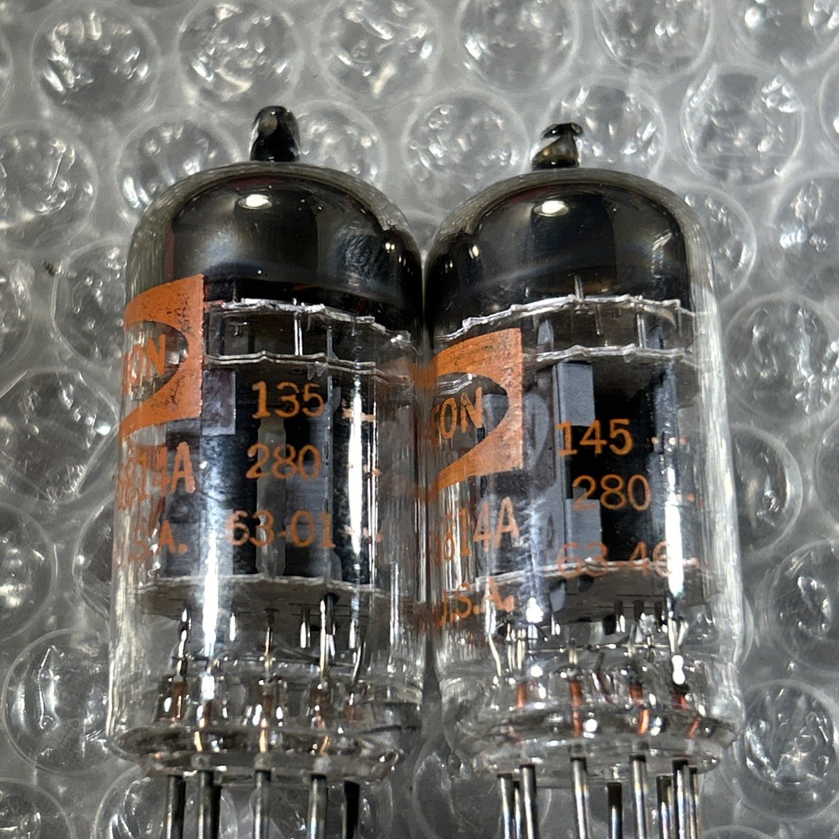 真空管 10本セット 中古 USA RCA JJ RAYTHEON 真空管 10本セット 中古
