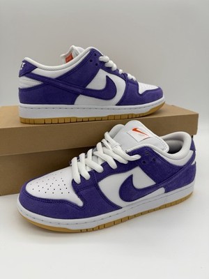 Nike SB Dunk Low Pro ISO Court Purple Orange Label - UK 6,5 US 7,5 - DV5464-500