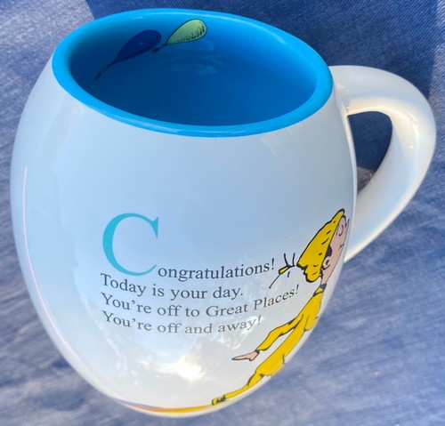 DR SEUSS Congratulations Great Places Coffee Mug White FREE Shipping - Picture 3 of 18