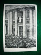 Nel 1922 Roma Card. Pope Pius XI Consistory Biscuits 1921 Ambrosian Library