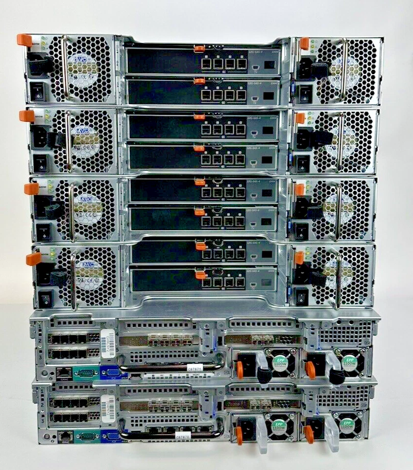 Dell EMC 2x SC9000 No Drives 16Gb FC 368TB 4x SC420 10G Licensed 16G FC - Image 3 of 4