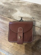 Ww1 Brown Leather Cartridge Case Reproduction 