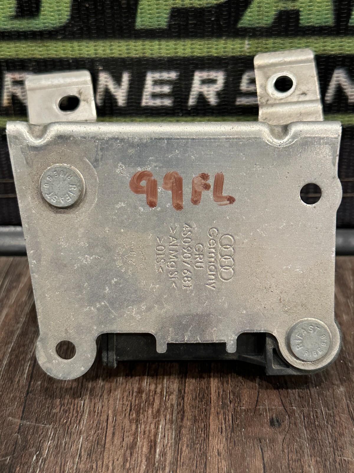 2021 AUDI R8 FRONT FRONT TIRE PRESSURE MONITORING SENSOR TPMS OEM 7PP 907 283