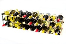 Cranville Rangement À Vin 20/30 Bouteilles En Bois De Pin Et Métal Noir Assemblé