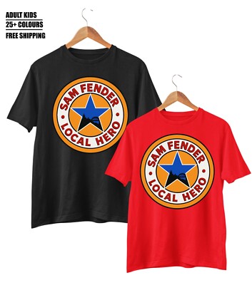 Sam Fender Retro Graphic T-Shirt – Men's Short Sleeve Cotton Blend Tee, Gildan, UK Made - View #6