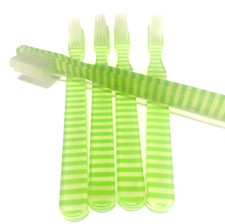 LOT OF 10 New Vintage Toothbrushes By Alan Stuart New