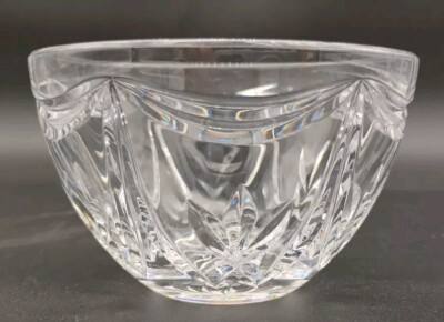 Waterford Crystal Variety Bowl H 3'' L & W 4 3/4'' No Box #142017