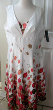 Jolibel Cotton Floral Summer Dress sz 14, Canada