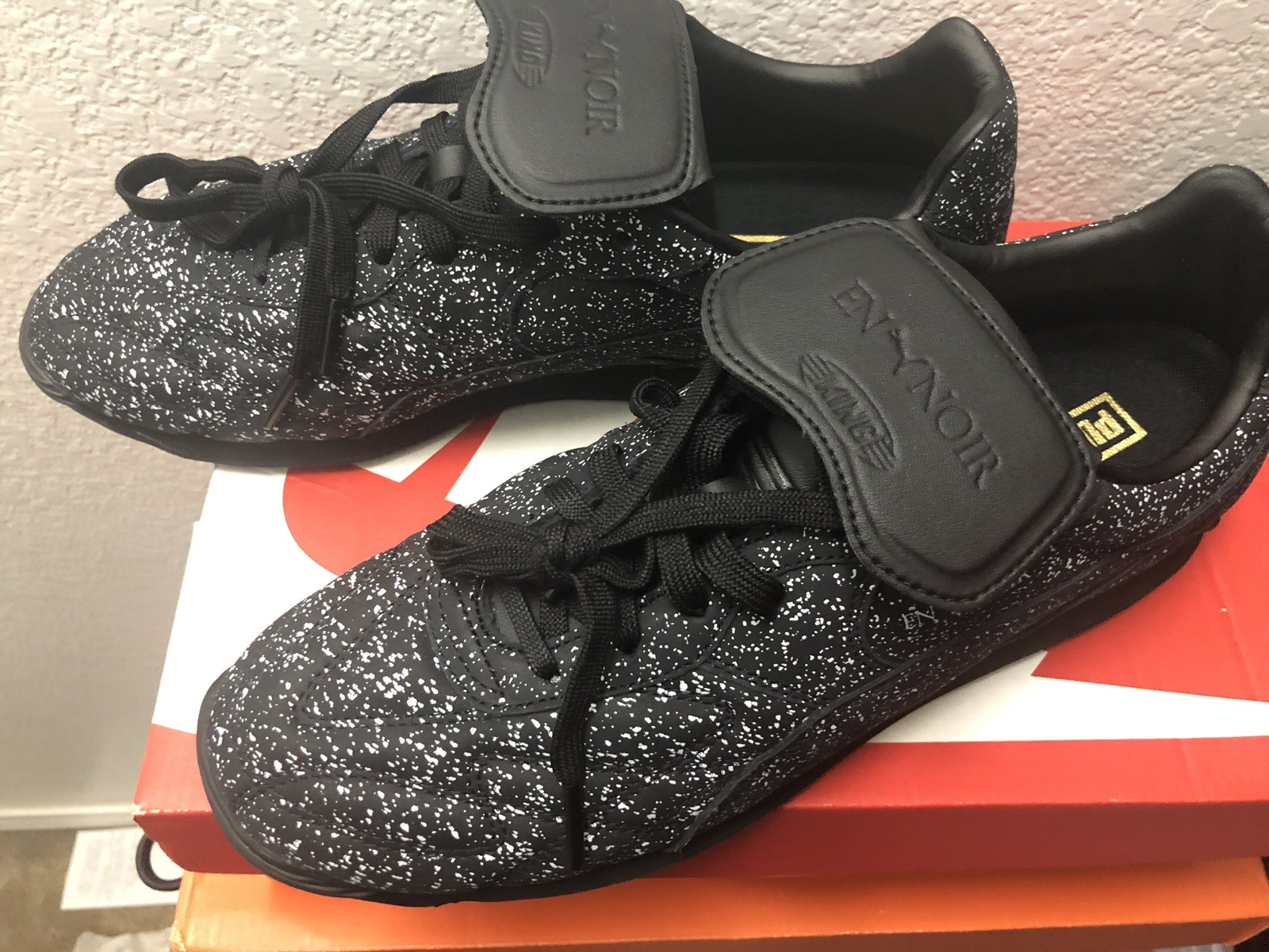 Rare Puma King Avanti X En Noir Premium Leather Size Men 8 image 4
