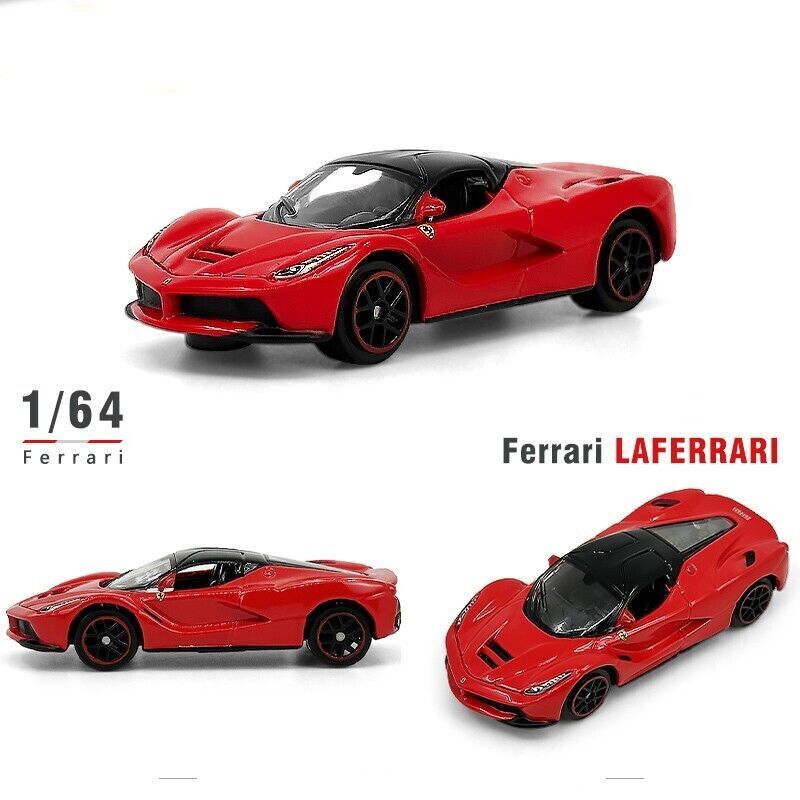 1/64 Scale Bburago Ferrari LAFERRARI Red Diecast Model Car Gift