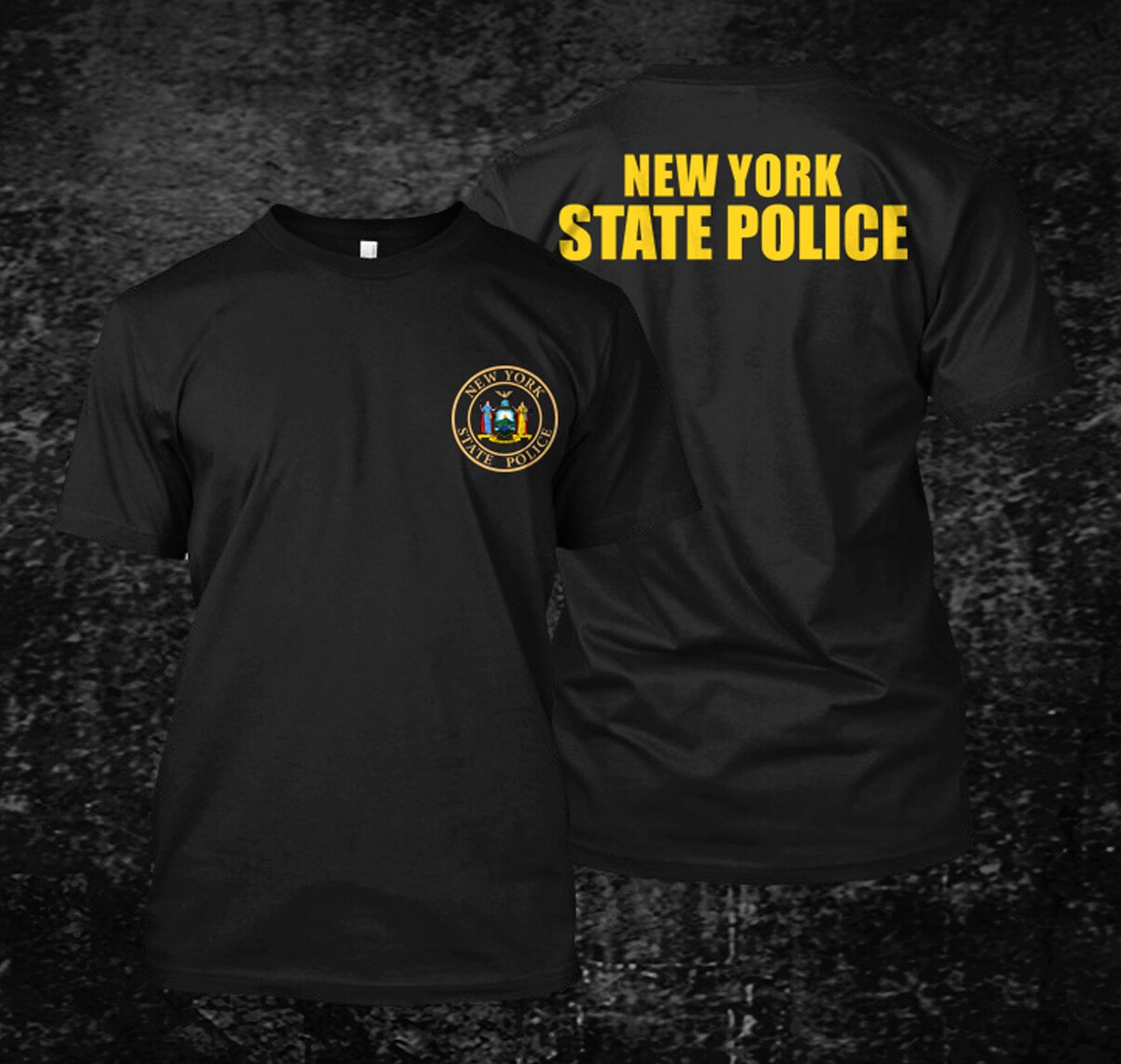 york state police - custom men's T-Shirt Tee | eBay