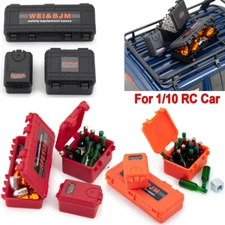 3PCS Mini Plastic Storage Box For RC Crawler Accessories TRX-4 Axial SCX10 D90