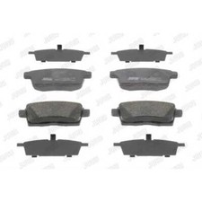 JURID Bremsbeläge Bremsbelegsatz hinten für Mazda CX-7 CX-9