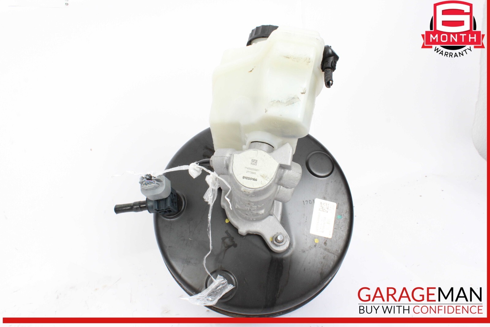17-20 Maserati Levante M161 Brake Master Cylinder Power Booster OEM