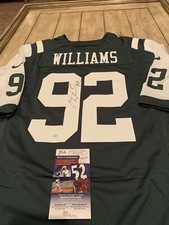 Leonard Williams Autographed/Signed Jersey JSA COA New York Jets NY Auto