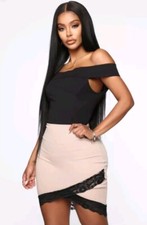 Fashion Nova Fall For Your Type Bodycon Dress  SIZE Medium 