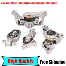 4 PCS Engine Motor & Auto Trans Mount For Mercedes-Benz B250 CLA250 GLA250