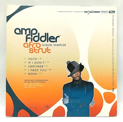 amp fiddler afro strut j dilla d’angelo CD) Amp Fiddler – Afro Strut, Promo, Sampler, GEN 040CDSAMP, 5