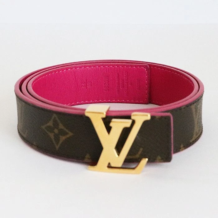 pink louis vuitton belt