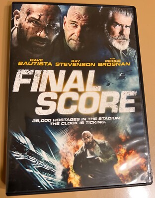Final Score DVD - Dave Bautista, Pierce Brosnan, Ray Stevenson - Used