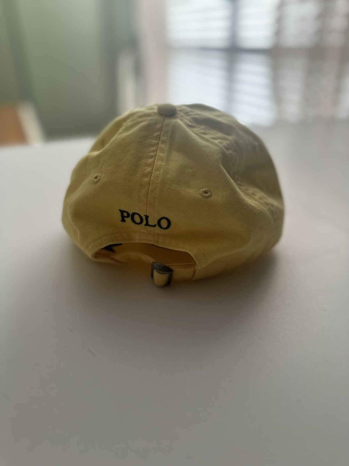 POLO RALPH LAUREN CAPPELLO UNISEX REGOLABILE CON LOGO PONY Giallo