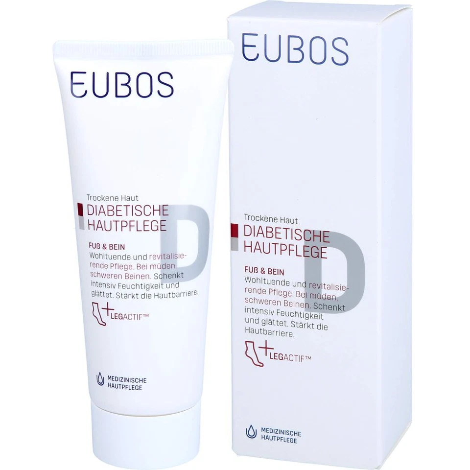 EUBOS DIABETISCHE HAUT PFLEGE Fuß+Bein Creme 100 ml PZN01617412 - Bild 2 von 4