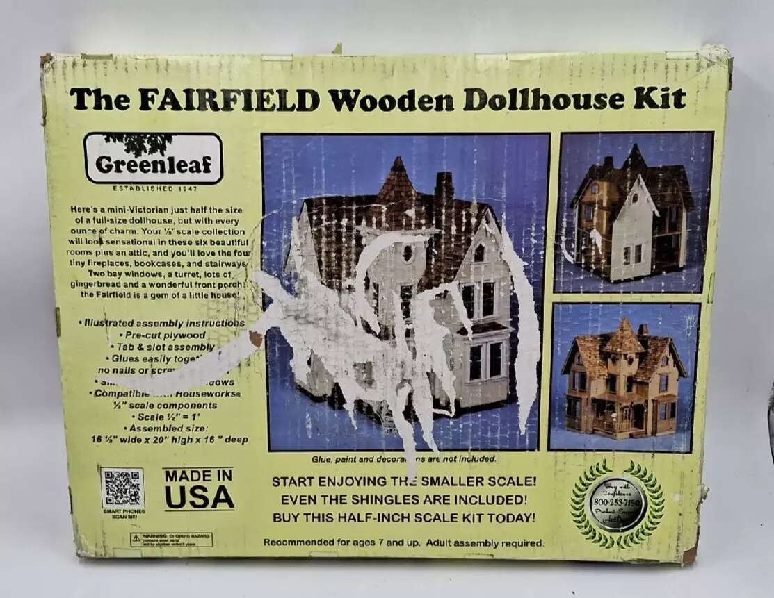 Greenleaf The Fairfield Dollhouse Kit for sale online