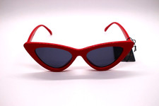 SOJOS CATEYE SUNGLASSES SHINY RED