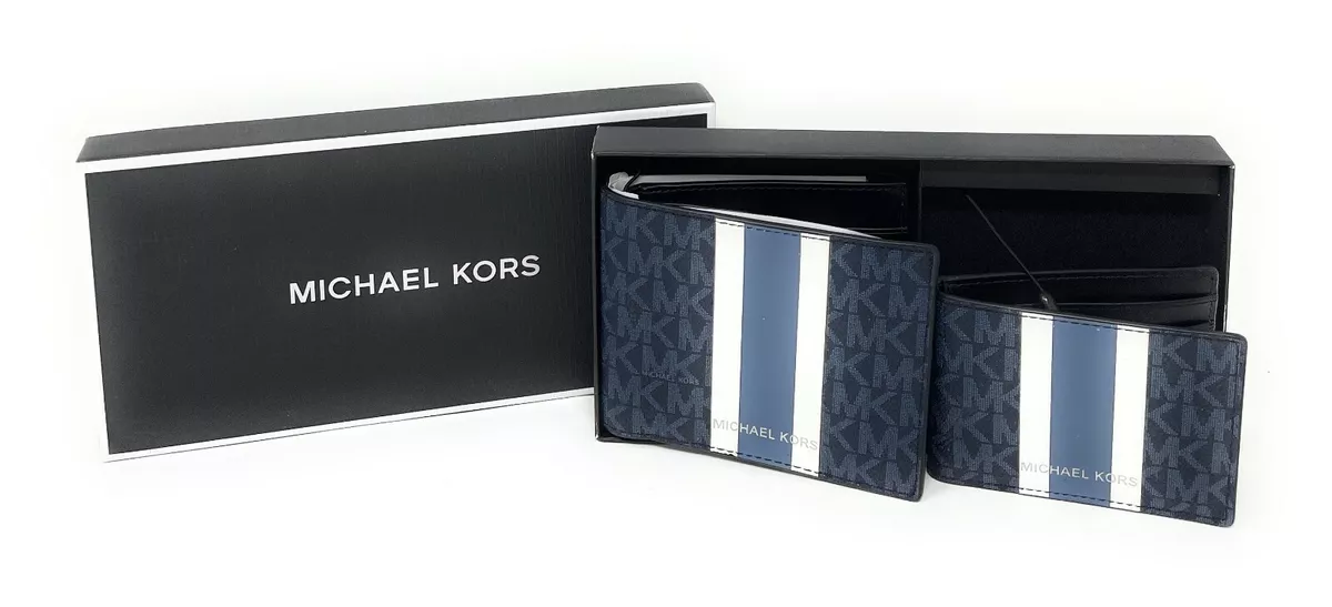 Michael Kors Men's Gifting 3 in 1 Wallet Box Set