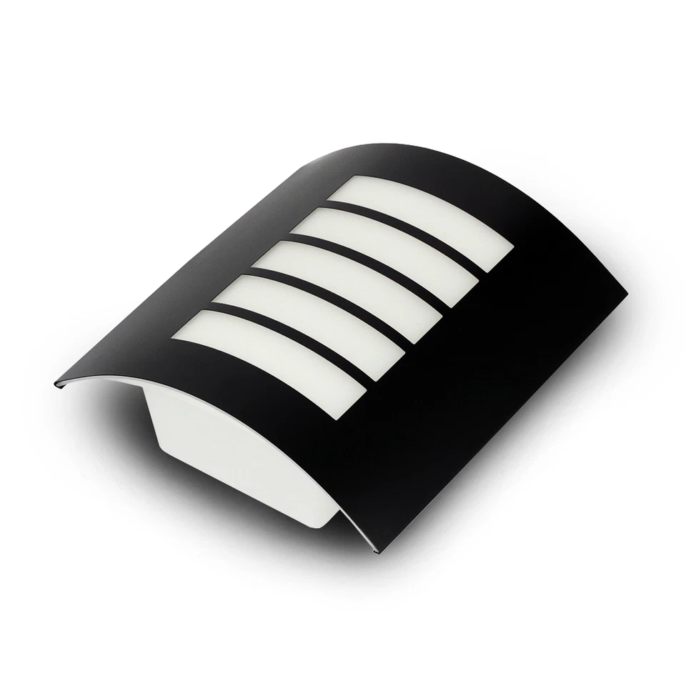 Wandlampe Hauseingang Lampe IP44 E27 230V Edelstahl Außenwandleuchte außen AREK - Bild 3 von 4