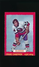 1973-74 O-Pee-Chee #42 Craig Cameron * RW * New York Islanders * EX/EX-MT * 3 *