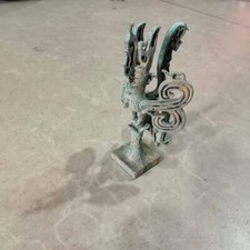 China Old Bronze, be unearthed collectibles,From Countryside Flying Man pendant