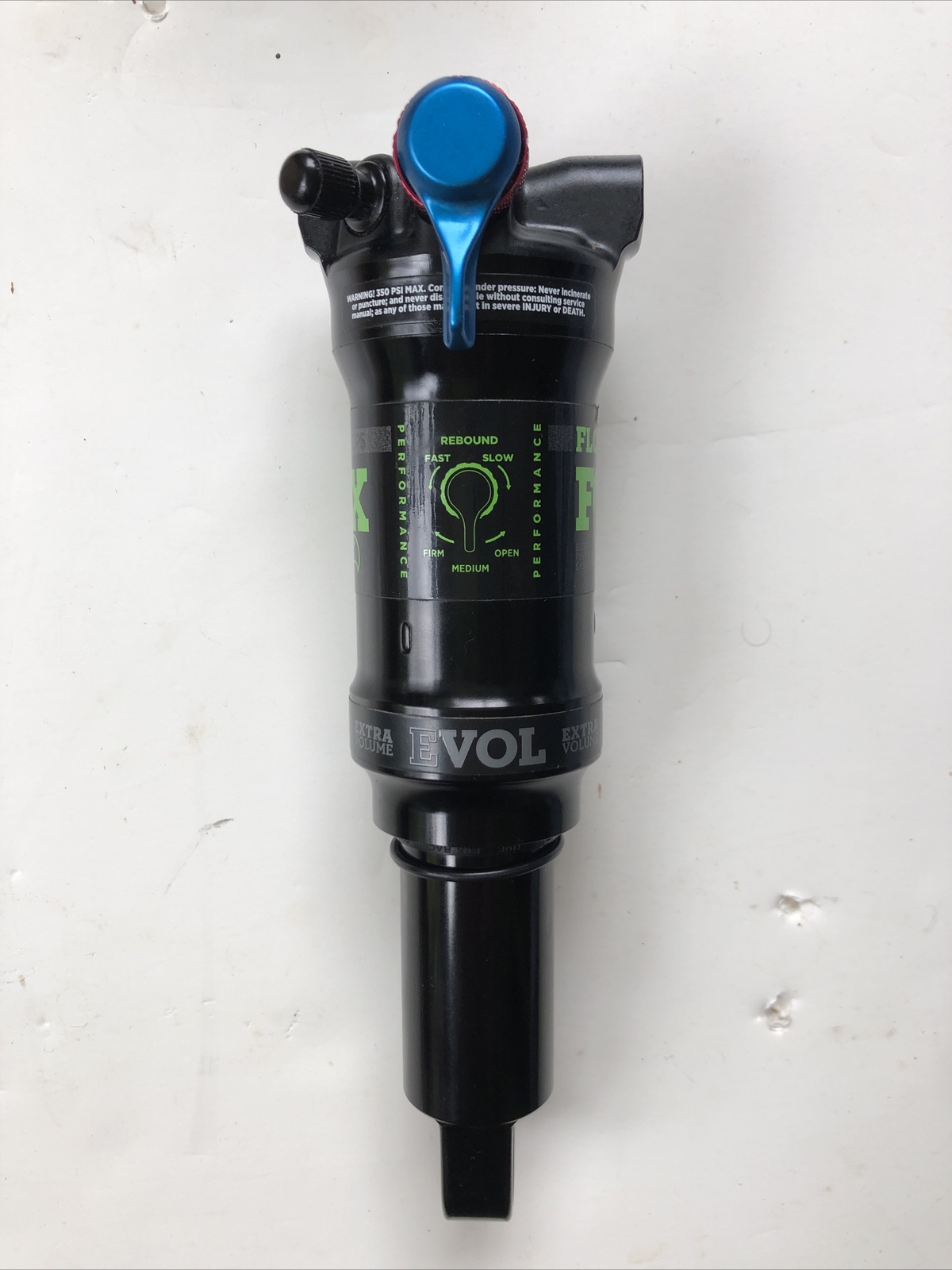 Fox Float dps Performance 165x40 SV Rear Shock Trunnion Mount Pilates Plus