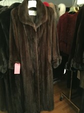 Chicago Fur Mart Size 10.gorgeous Brand New Mahogany Female Mink Coat.$12000.00