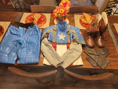 Real UD Replicas Authentic Captain America First Avenger Leather Marvel  Suit Art