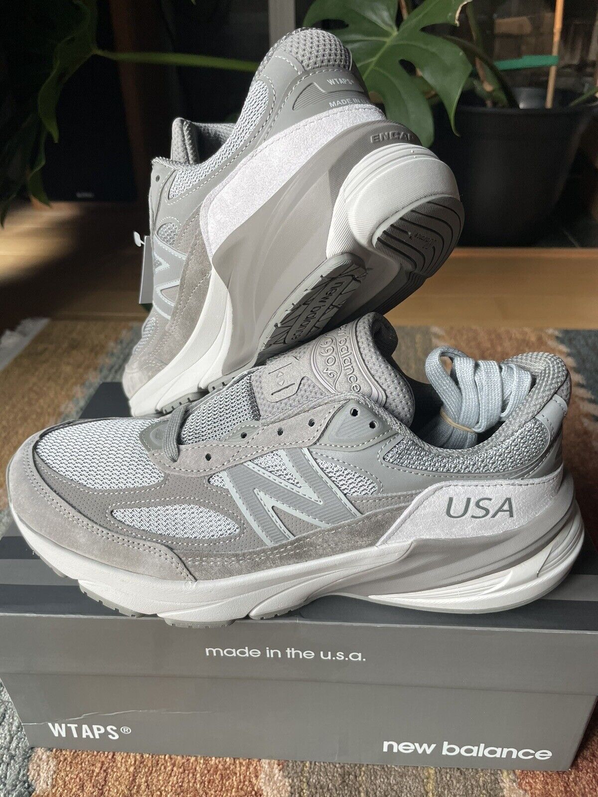 Size 9.5 - WTAPS x New Balance 990v6 Made in USA M990WT6 IN