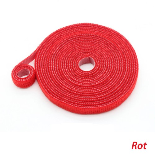 Ancho 10/15/20/25mm rollo cinta de velcro ambos lados, Back To Back bridas 6 colores - Imagen 11 de 15