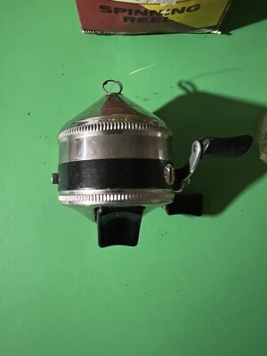 Rare Vintage Early Zebco Model 33 Spinning Reel - Original Black