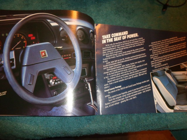 1979 DATSUN 280ZX SALES BROCHURE / ORIGINAL 280Z DEALERSHIP CATALOG | eBay
