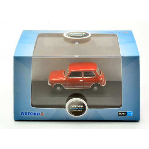 MINI 1275GT REYNARD POMPEI RED 1:76 Oxford Auto Stradali Modellino - Imagen 3 de 3