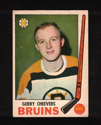1969-70 GERRY CHEEVERS #22 OPC * KEY Bruins HALL OF FAME Star GOALIE Hockey Card
