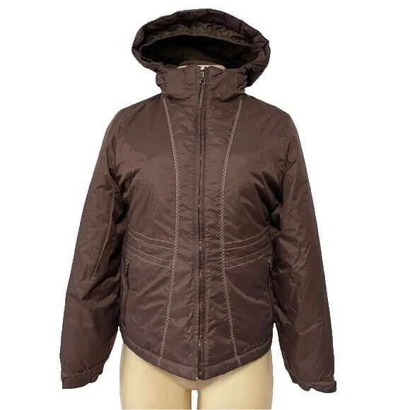 Girls' Ski Jacket Brown Outerwear