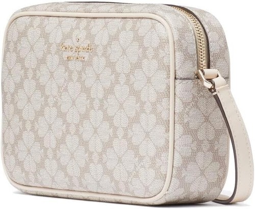 Kate Spade New York Women Crossbody Camera Bag Spade Flower - Dark Beige KG489