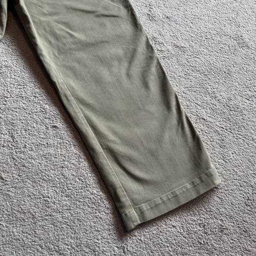 Toast Trousers Size 14 W34” L27” Beige Cotton Tapered Wide Leg Relaxed Pockets - Picture 5 of 9